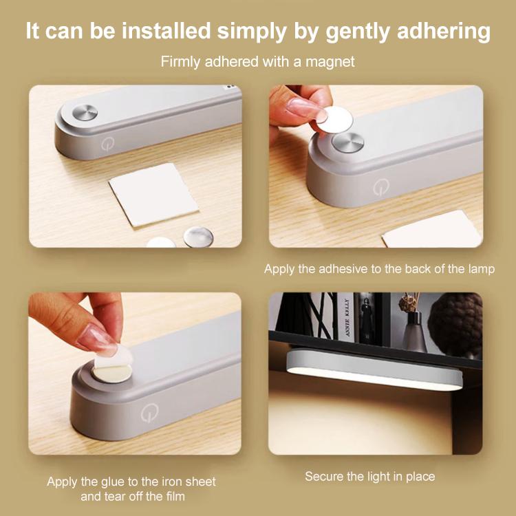 LED Wall Mounted Light USB Charging Dimming Emergency Lamp
