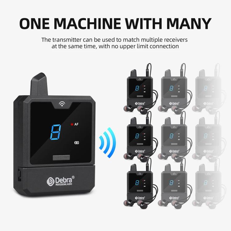DEBRA ER-mini Portable Wireless Monitor System Transmitter & Receiver