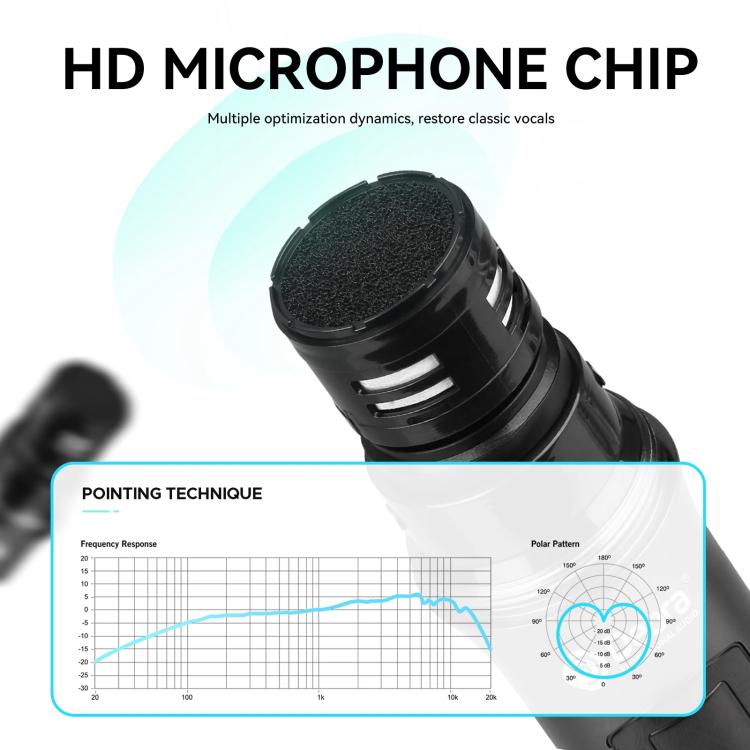 DEBRA R404 UHF Wireless Microphone 4-in-1 Professional Stage Performance Conference Handheld Mic