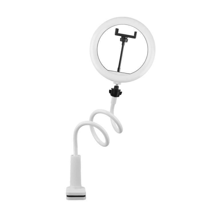 10 inch Striped Selfie Live Streaming Photography Lazy Stand LED Ring Fill Light Set