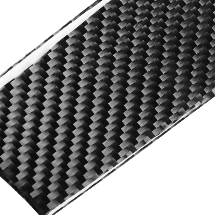 2 in 1 Car Carbon Fiber Gear Panel + Cigarette Lighter Decorative Sticker for Audi Q7 2008-2015, Gear Panel + Cigarette Lighter
