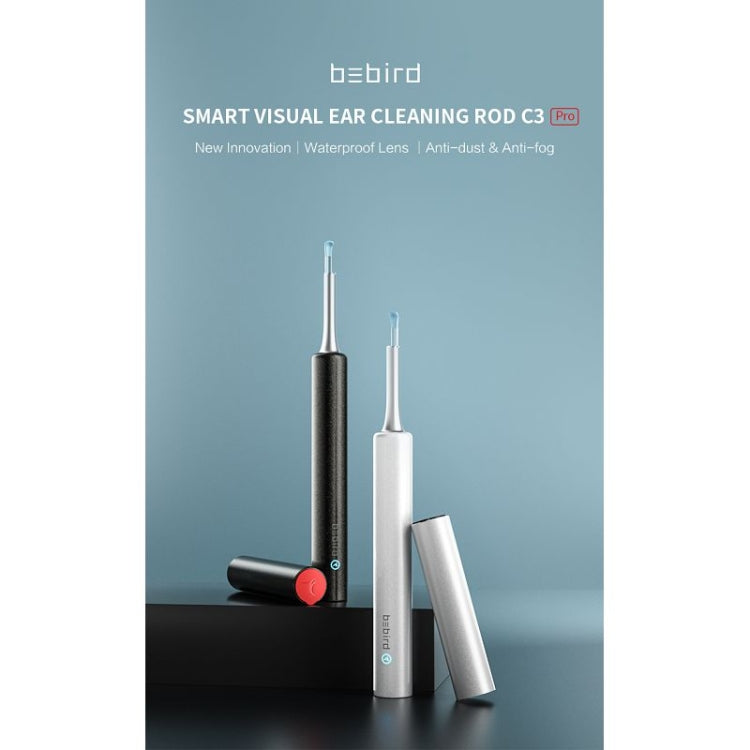 سماعة أذن Bebird C3 Pro 2.4G 3.5mm لاسلكية عالية الدقة مزودة بخاصية الواي فاي و3 ملايين بكسل، سماعة أذن مرئية، C3 Pro (أسود)، C3 Pro (أبيض)، C3 Pro (وردي)، C3 Pro (أخضر)