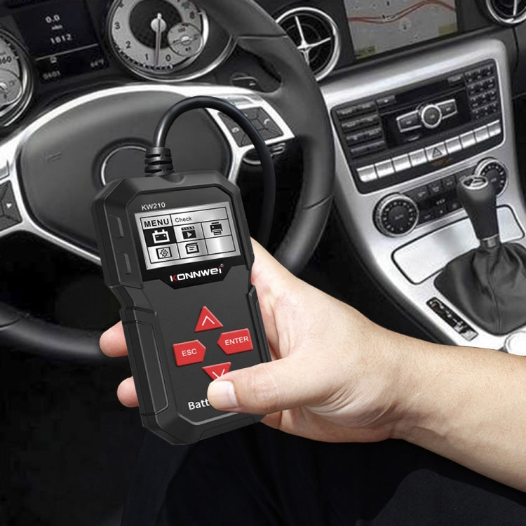 KONNWEI KW210 Car Battery Test Battery Capacity Resistance Battery Detector, KW210