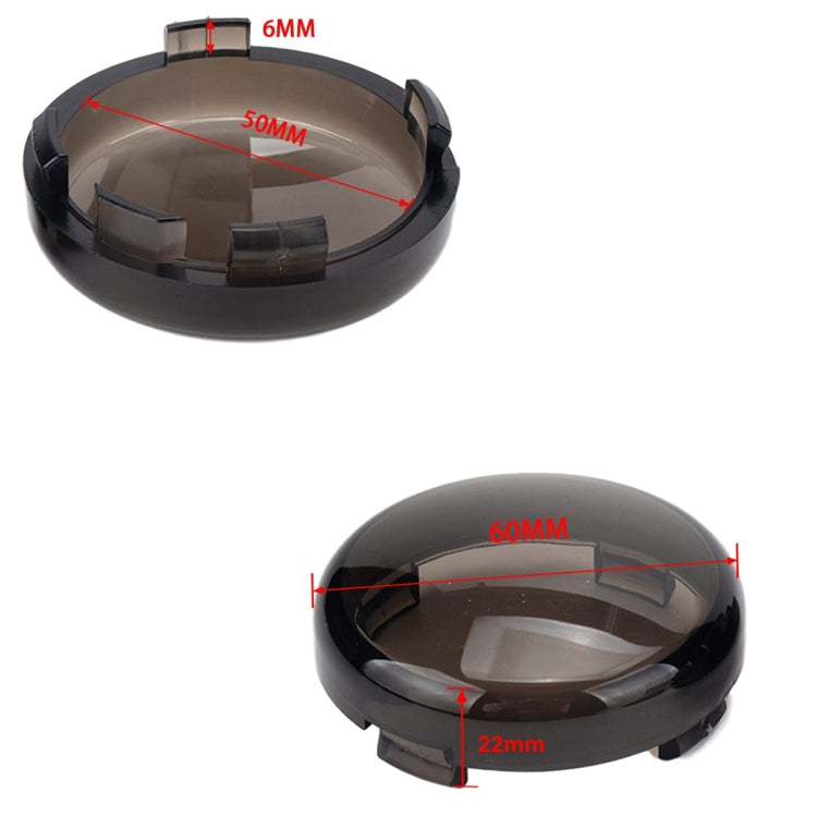 2 PCS Motorcycle Front and Rear Turn Signal Cover / Turn Signal Shell for Harley, 2 PCS