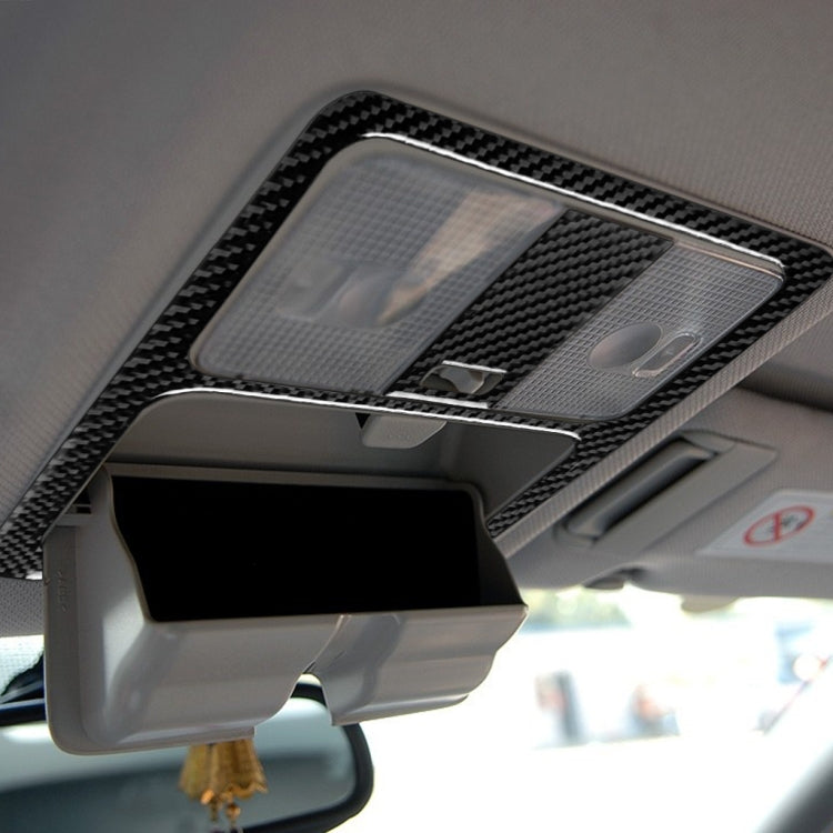 Car Carbon Fiber Hardtop Reading Light Decorative Sticker for Nissan 350z 2006-2009, Hardtop Reading Light