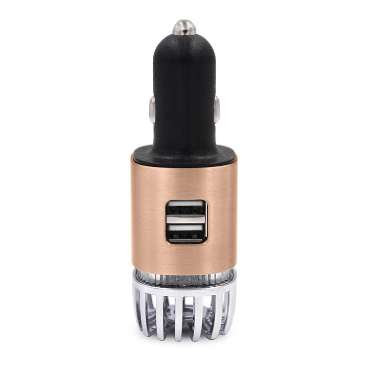 2 in 1 Car Negative-ion Aromatherapy Air Purifier Humidifier + Dual USB Port Car Charger