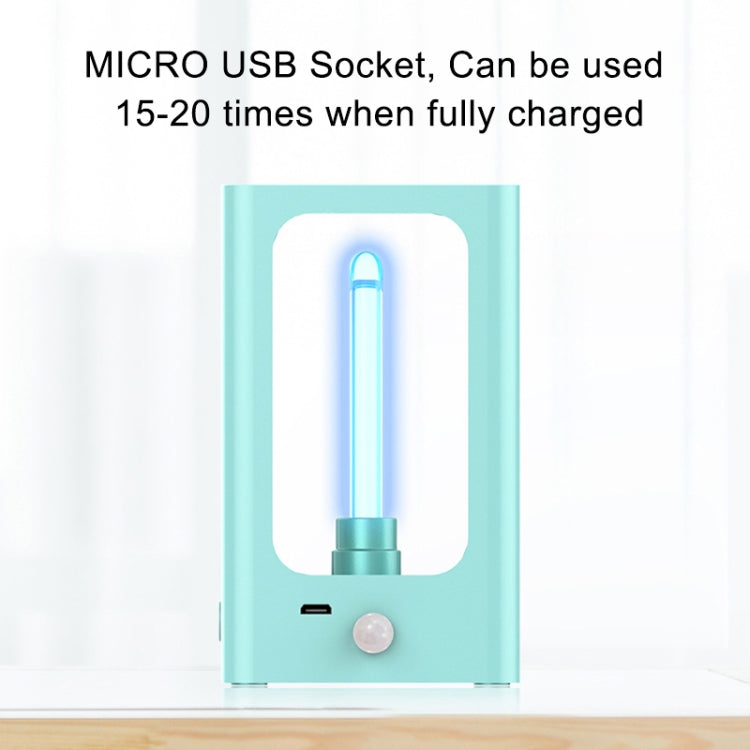 Intelligent Human Induction Portable UVC Sterilizer LED Light Underwear Disinfection Stick Lamp