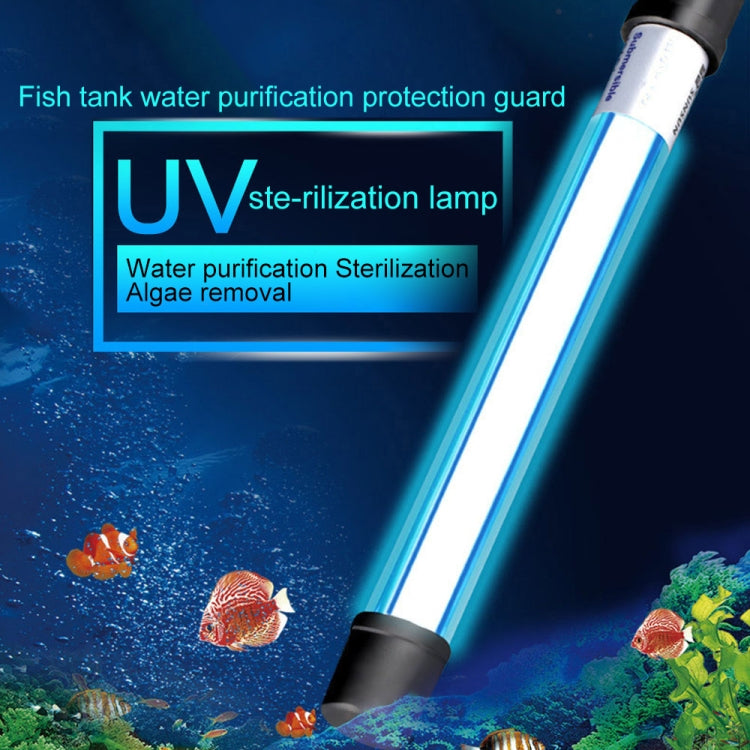 220V 9W UV Ultraviolet Algae Disinfection Fish Tank Lamp, Regular Payment, EU Plug, 9W Regular Payment, EU Plug