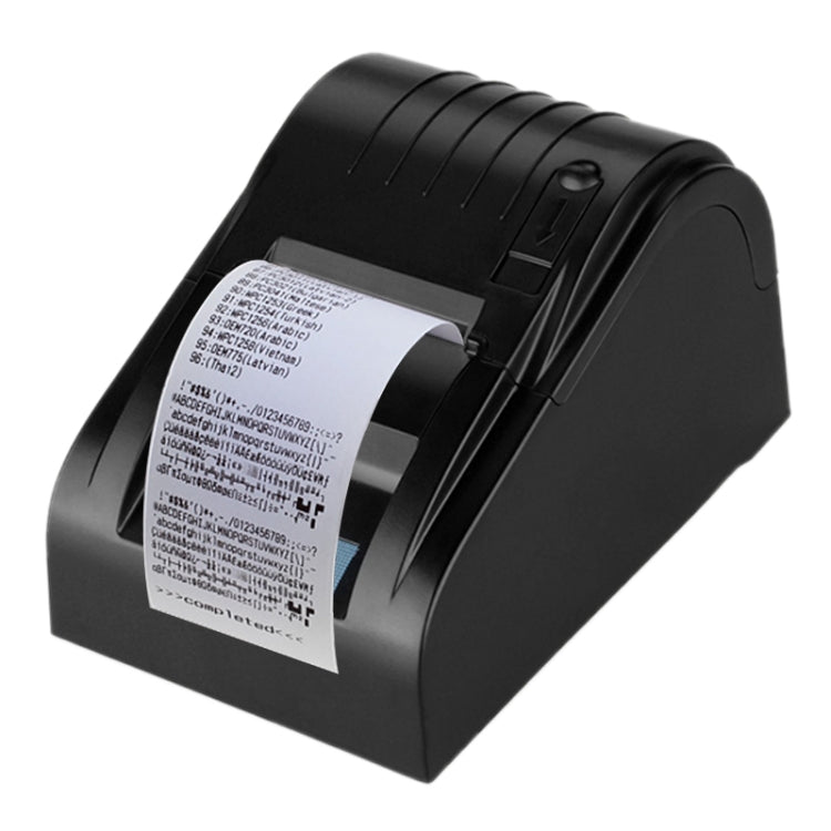 طابعة إيصالات حرارية محمولة POS-5890T بسرعة 90 مم/ثانية، متوافقة مع أوامر ESC/POS، POS-5890T/أسود، POS-5890T/أبيض