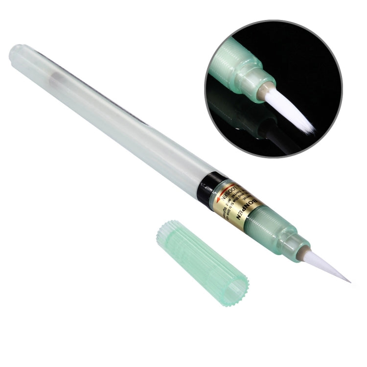 BON-102 Brush Type BONPEN Reusable Rosin Soldering Flux Pen, 1 PC