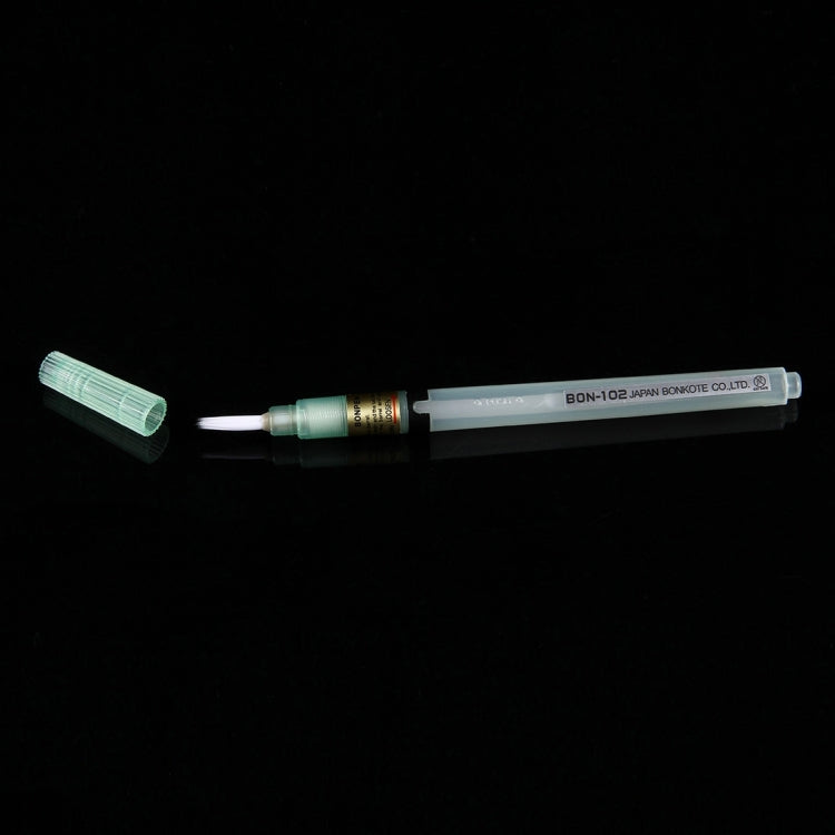 BON-102 Brush Type BONPEN Reusable Rosin Soldering Flux Pen, 1 PC