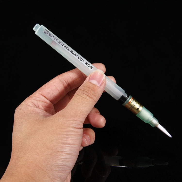 BON-102 Brush Type BONPEN Reusable Rosin Soldering Flux Pen, 1 PC