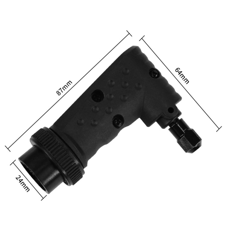ملحق أداة دوارة لمحول الزاوية القائمة مناسب لملحق المطحنة الكهربائية الأصلية Dremel 4000 3000 275، محول الزاوية القائمة