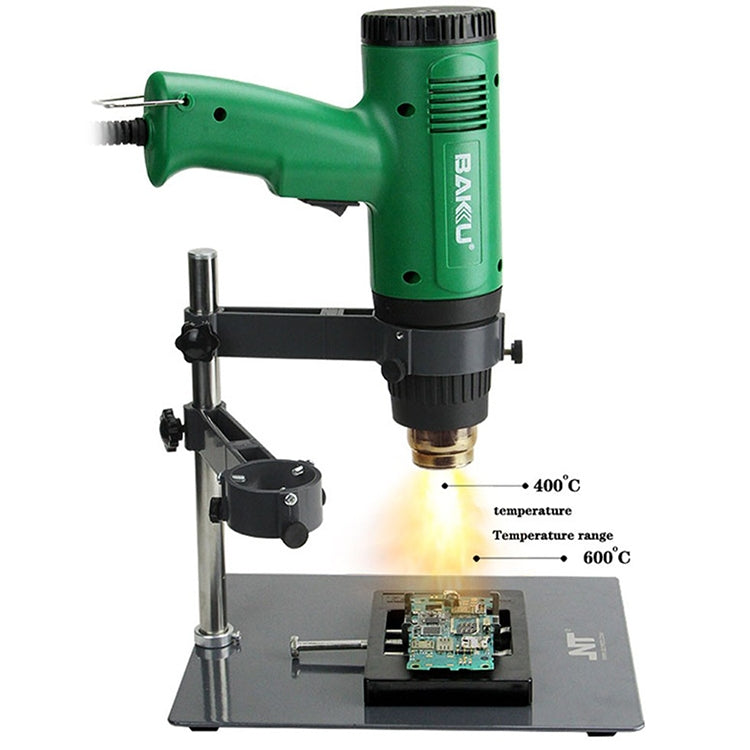 BAKU BK-8033 1600W 50Hz Hot Air Gun, AC 220V, EU Plug, AC 220V EU Plug