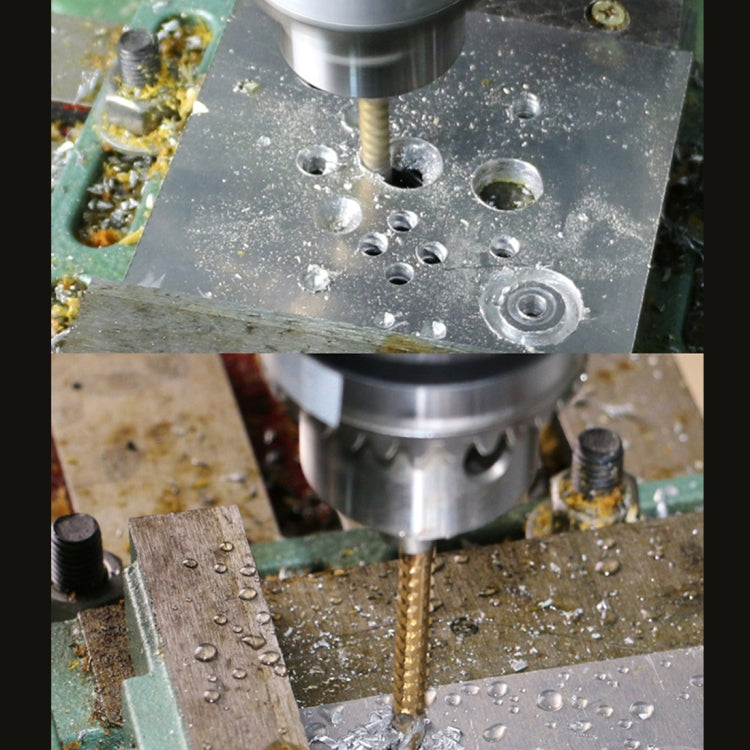 6 PCS/Set High Speed Steel Straight Shank Twist Drill Bit for Drilling Metal, Wood and Plastics, 6 PCS/Set Twist Drill