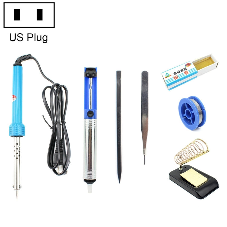 JIAFA JF-8123 8 in 1 30W Soldering Iron Tool Set, Voltage: 220V, JF-8123, US Plug, JF-8123, EU Plug