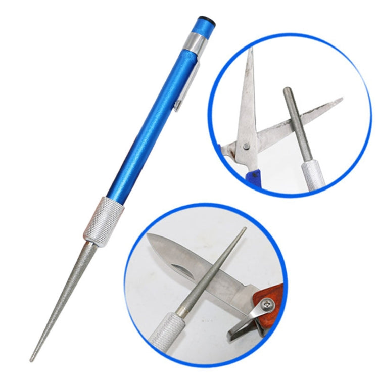 Diamond Carbon Steel Knife Fishhook Sharpener Portable Kitchen Accessories Multi Purpose Sharpener Stick, Sharpener Stick