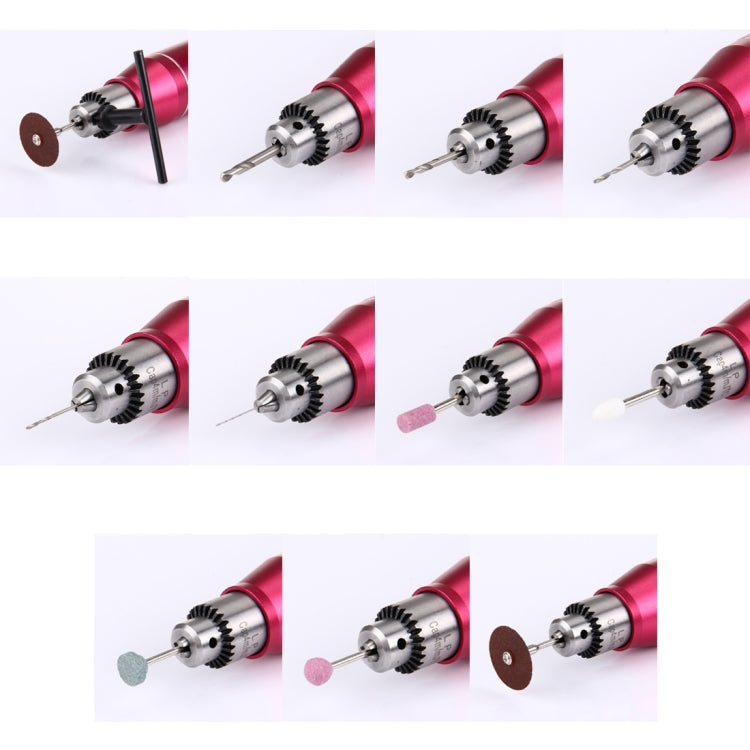 مطحنة كهربائية صغيرة WLXY WL-320 مع منظم سرعة، 110 فولت - 240 فولت، ظرف مثقاب مناسب: 0.3 مم - 4.0 مم، قابس أمريكي، WL-320