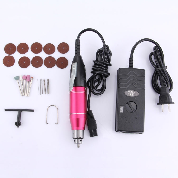 مطحنة كهربائية صغيرة WLXY WL-320 مع منظم سرعة، 110 فولت - 240 فولت، ظرف مثقاب مناسب: 0.3 مم - 4.0 مم، قابس أمريكي، WL-320