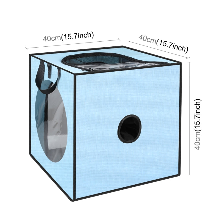 FUNADD Pet Bath Drying Box Portable Folding Dryer Cage, Suitable for Pets up to 5kg