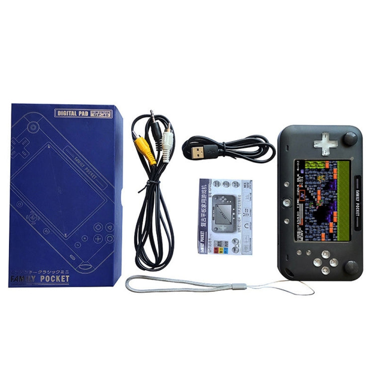 مشغل ألعاب محمول باليد RS-52FC PSP مقاس 4.0 بوصة، يدعم 208 لعبة كلاسيكية من NES