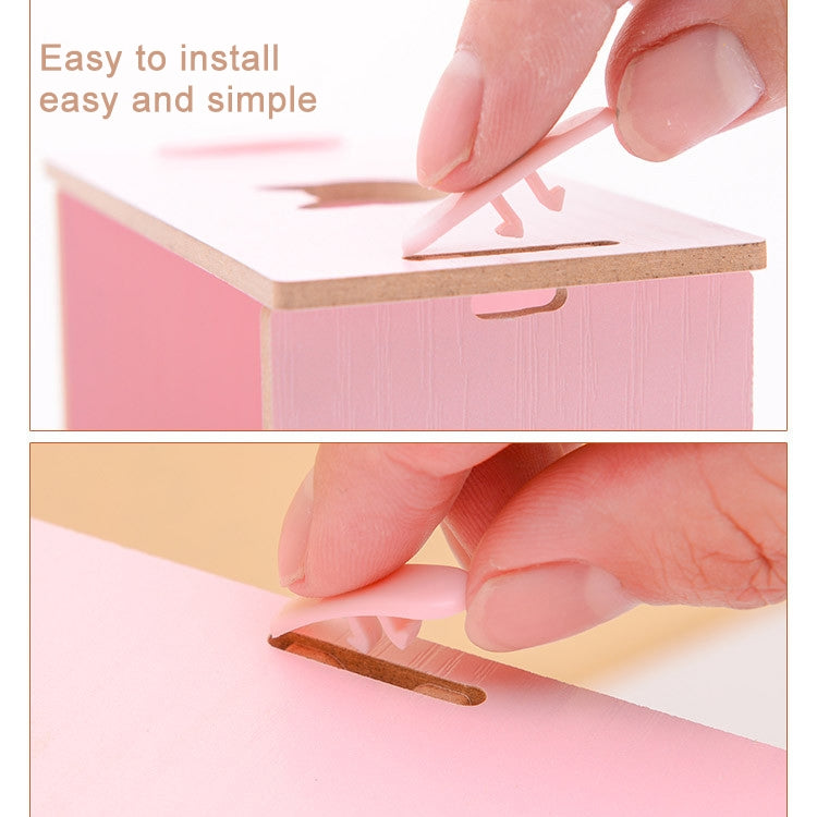 Wooden Multi-cell Mobile Phone Film Stand Desktop Display Rack, 60 Grids, Size: 41.7x34.5x23cm, 60 Grids, Pink, 60 Grids, Green, 60 Grids, Blue