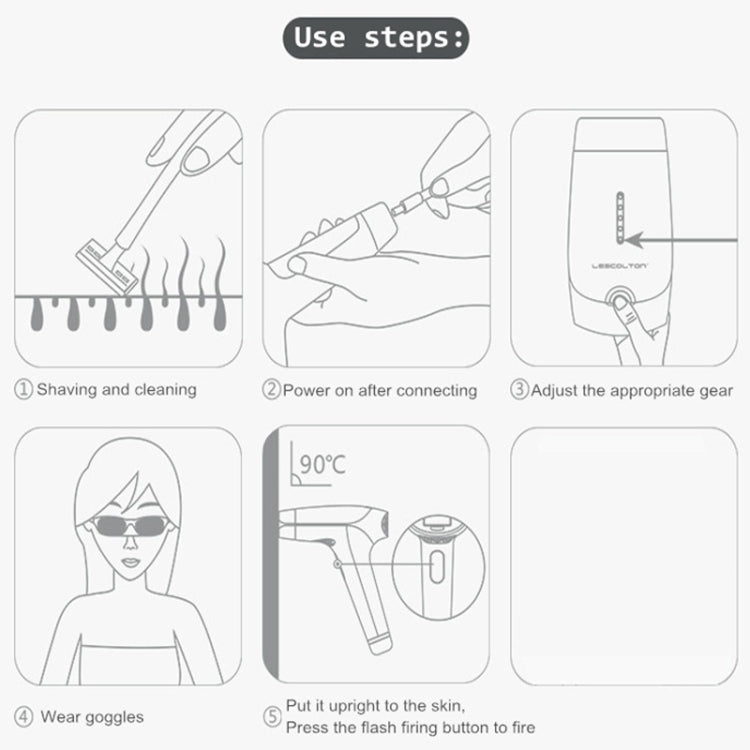 Beauty Household IPL Painless Laser Hair Removal Instrument General Unisex