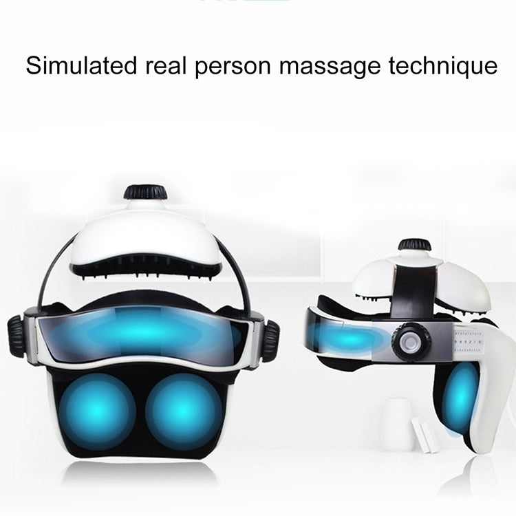 Electronic Air Pressure Head Massager, Relaxed Music Helmet Massager, US Plug, HC06285, HC06285EU, HC06285UK