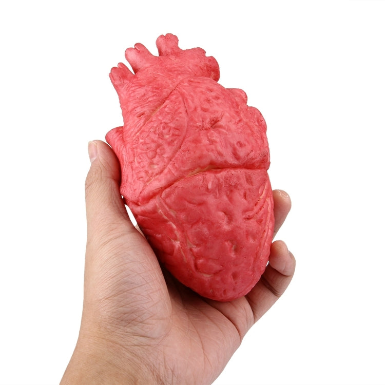 دعائم هالوين مضحكة شائعة على شكل قلب مزيف، قلب مزيف