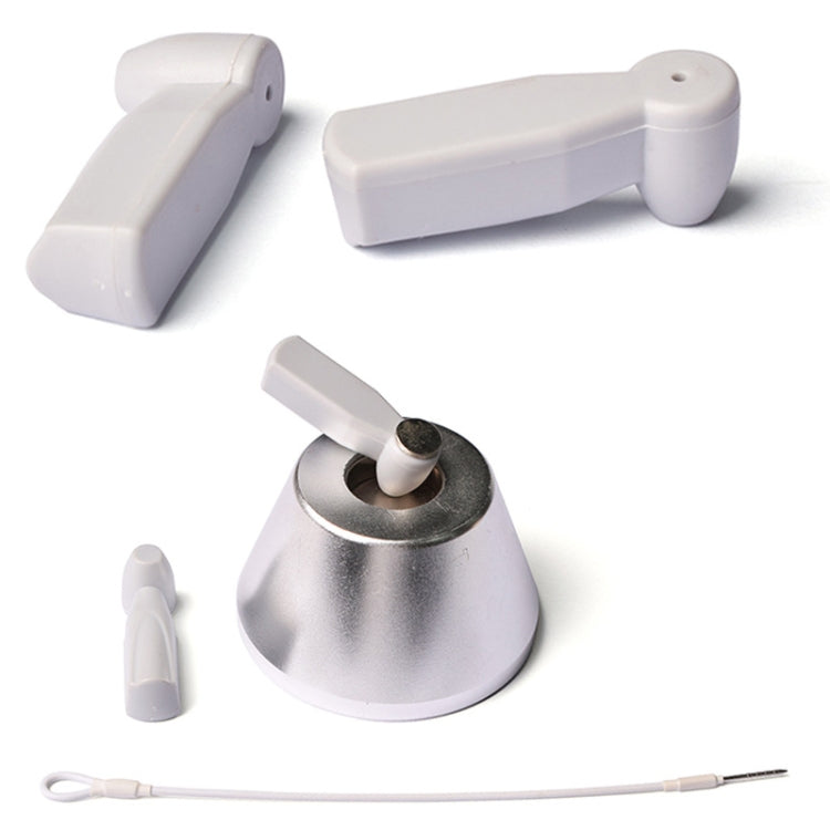 100pcs HTG-005 Small Hammer Anti-theft Magnetic Buckle EAS Anti-theft Sound and Magnetic Button Label for Supermarket Commodities, Random Color Delivery, HTG-005 Small Hammer