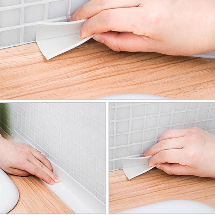 PE Kitchen and Bathroom Waterproof and Mildew Proof tape Size:60mm x 3.35m, Mildew Proof tape