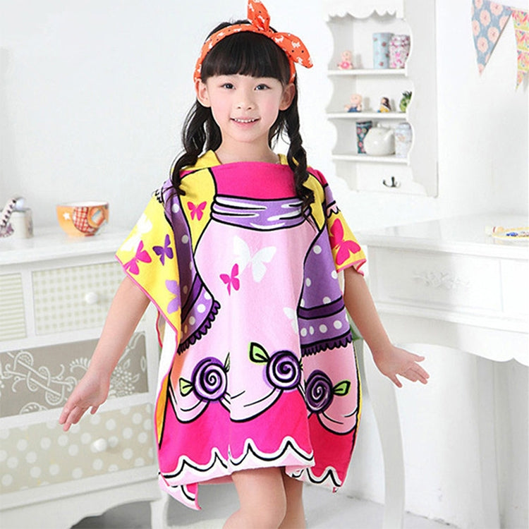 Children Beach Towel Hooded Cloak Kids Boy Girl Baby Bath Towel Absorbent Bathrobe Swim Clothes, Size: 60 x 120cm, Suitable for Height 1.2m or Less, HC1757A, HC1757B, HC1757C, HC1757D, HC1757E, HC1757F, HC1757G, HC1757H