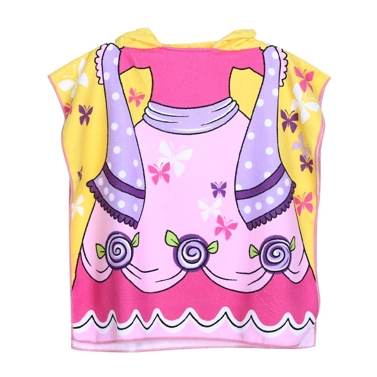 Children Beach Towel Hooded Cloak Kids Boy Girl Baby Bath Towel Absorbent Bathrobe Swim Clothes, Size: 60 x 120cm, Suitable for Height 1.2m or Less, HC1757A, HC1757B, HC1757C, HC1757D, HC1757E, HC1757F, HC1757G, HC1757H