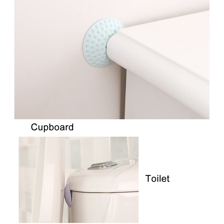 10 PCS Rubber Door Handle Mute Wall Pad Anti-collision Pad, Random Color Delivery, Size: 5 * 1cm, 1289991