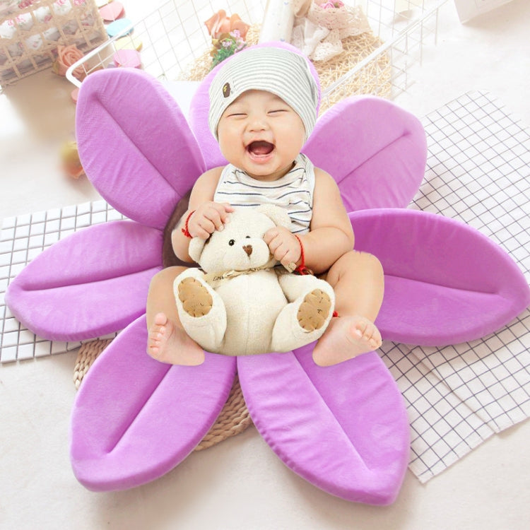 Foldable Bathtub Blooming Sink Lotus Flower Bath Mat Pad for Newborn Baby, Size: 80cm x 80cm x 5cm