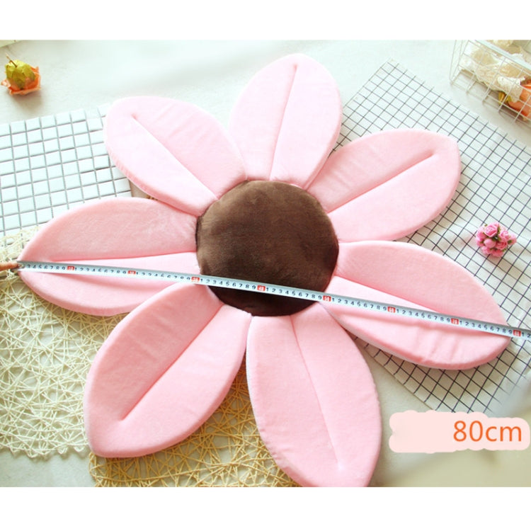 Foldable Bathtub Blooming Sink Lotus Flower Bath Mat Pad for Newborn Baby, Size: 80cm x 80cm x 5cm
