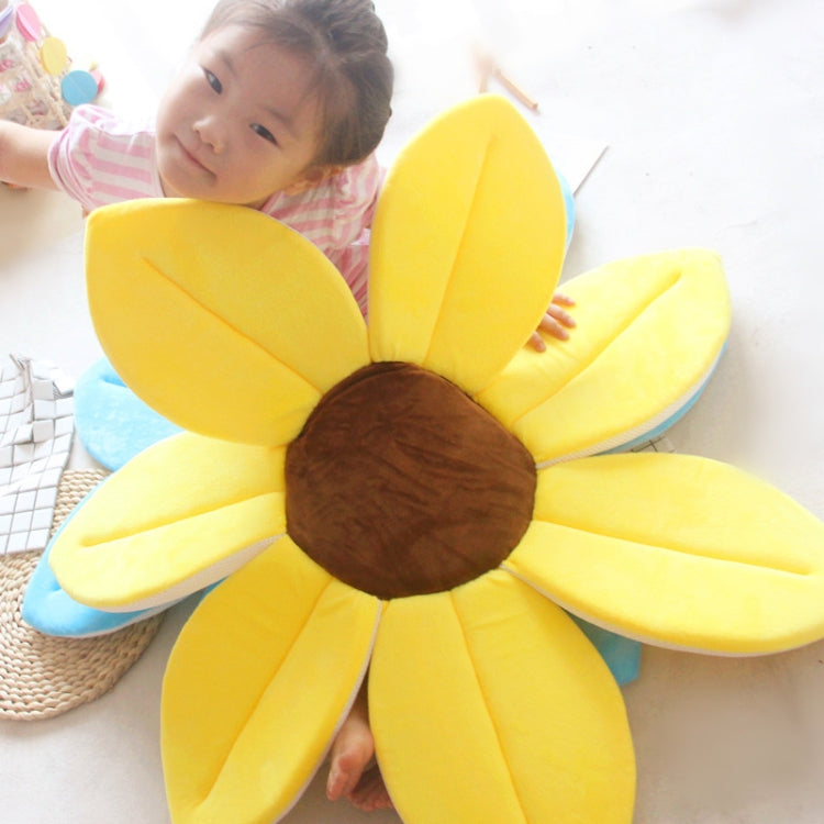 Foldable Bathtub Blooming Sink Lotus Flower Bath Mat Pad for Newborn Baby, Size: 80cm x 80cm x 5cm