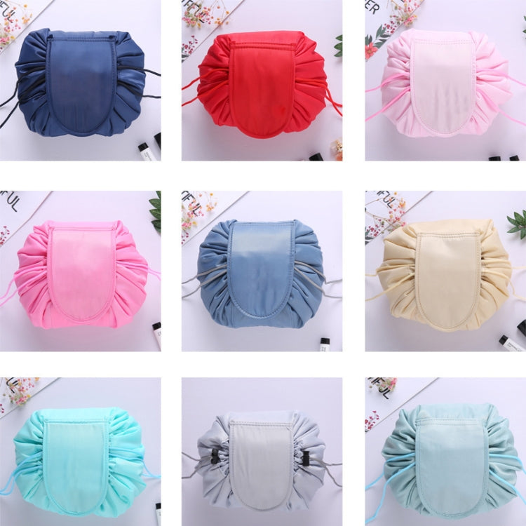 Travel Large Volume Drawstring Bag Cosmetic Sundries Storage Bag, Mint Green, Navy Blue, Red, Black, Pink, Light Grey, Light Pink
