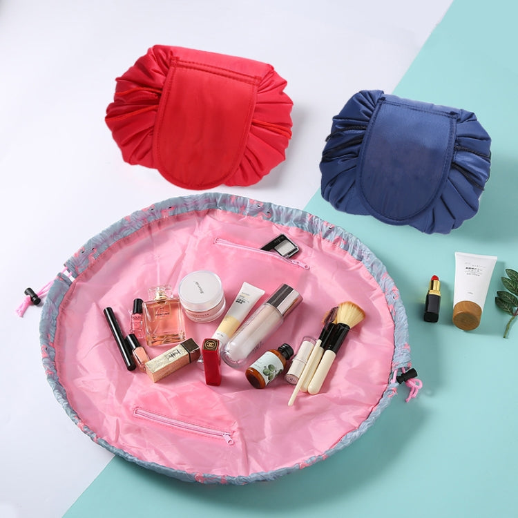 Travel Large Volume Drawstring Bag Cosmetic Sundries Storage Bag, Mint Green, Navy Blue, Red, Black, Pink, Light Grey, Light Pink