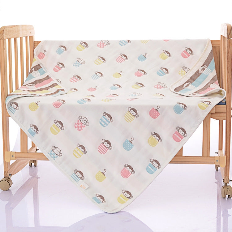 Cartoon Children Pure Cotton Bath Towel Sheets, Random Color Delivery, Size: 110*110cm, Cartoon Children Bath Towel