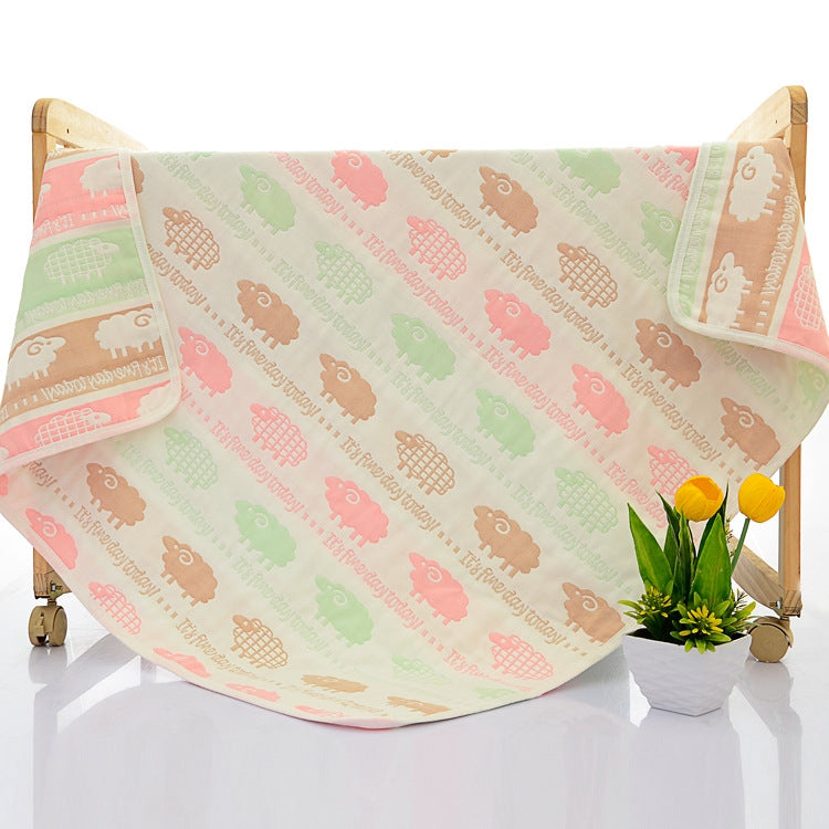 Cartoon Children Pure Cotton Bath Towel Sheets, Random Color Delivery, Size: 110*110cm, Cartoon Children Bath Towel
