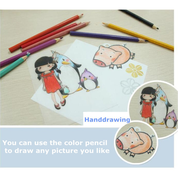 26 Colors in 1 Colorful Scrub Heat Shrink Film DIY Heat Shrink Film, DIY Heat Shrink Film (Colorful)