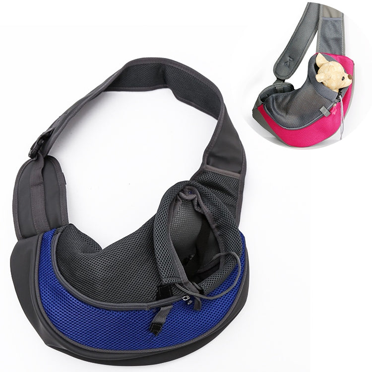 Dog and Cat Sling Carrier Hands Free Reversible Pet Papoose Bag, Size:Large, Size:Large