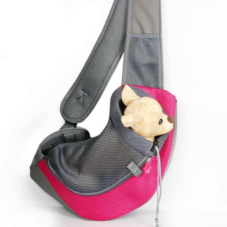 Dog and Cat Sling Carrier Hands Free Reversible Pet Papoose Bag, Size:Large, Size:Large