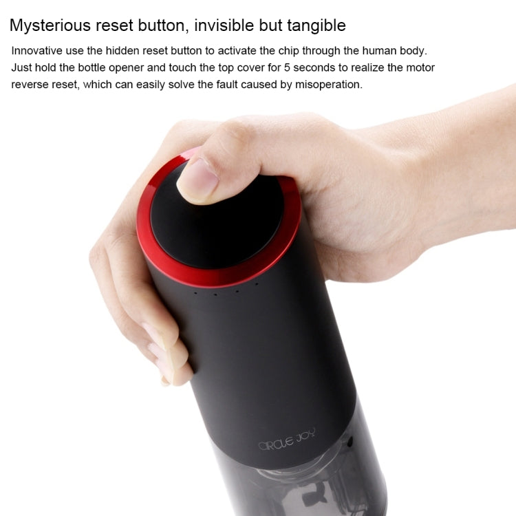 Original Xiaomi Youpin CIRCLE JOY Automatic Rechargeable Electric Wine Bottle Opener, CIRCLE JOY