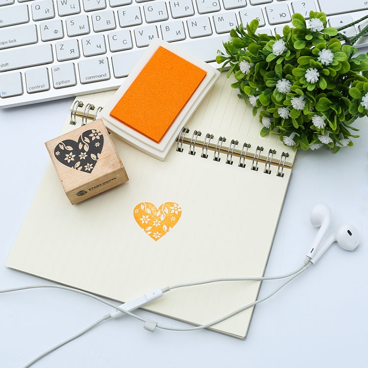 طوابع مطاطية من Hot Chic Child Craft مصنوعة يدويًا من مادة زيتية، 15 لونًا، 4 ألوان من Inkpad
