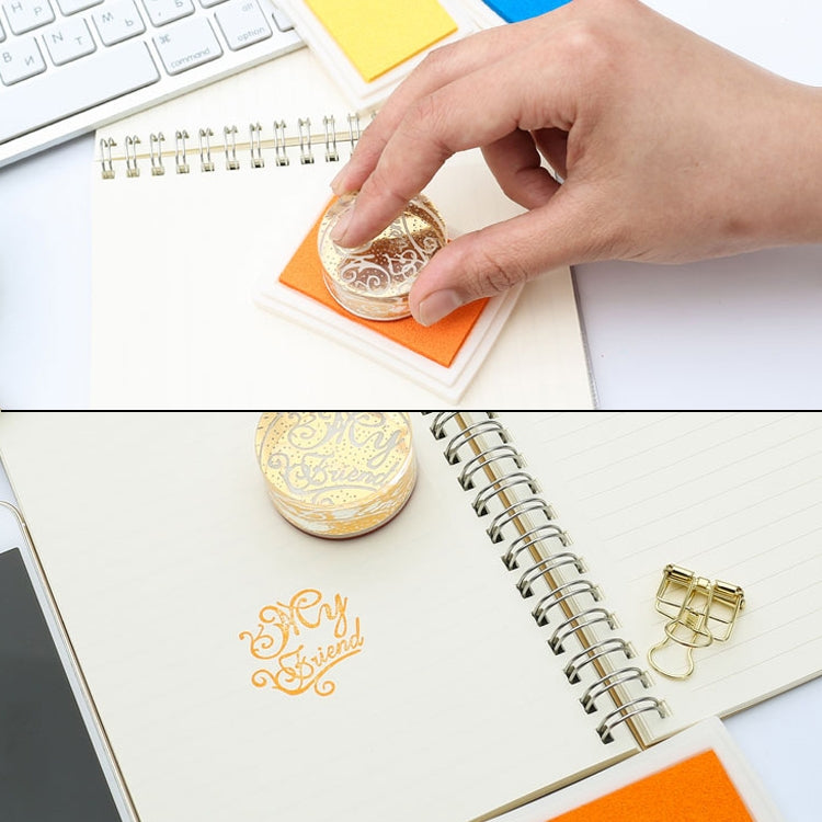 طوابع مطاطية من Hot Chic Child Craft مصنوعة يدويًا من مادة زيتية، 15 لونًا، 4 ألوان من Inkpad