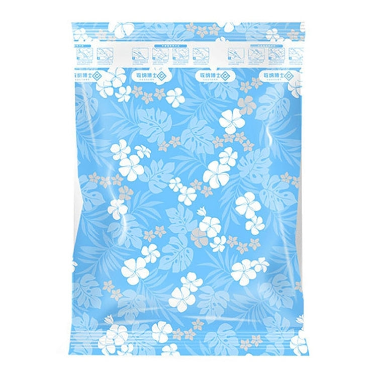 Space Saving Orchids Pattern Vacuum Storage Bag, Thinken Quilts Clothing Vacuum Seal Storage Bag, Size: 60*80 cm, Size: 60*80 cm