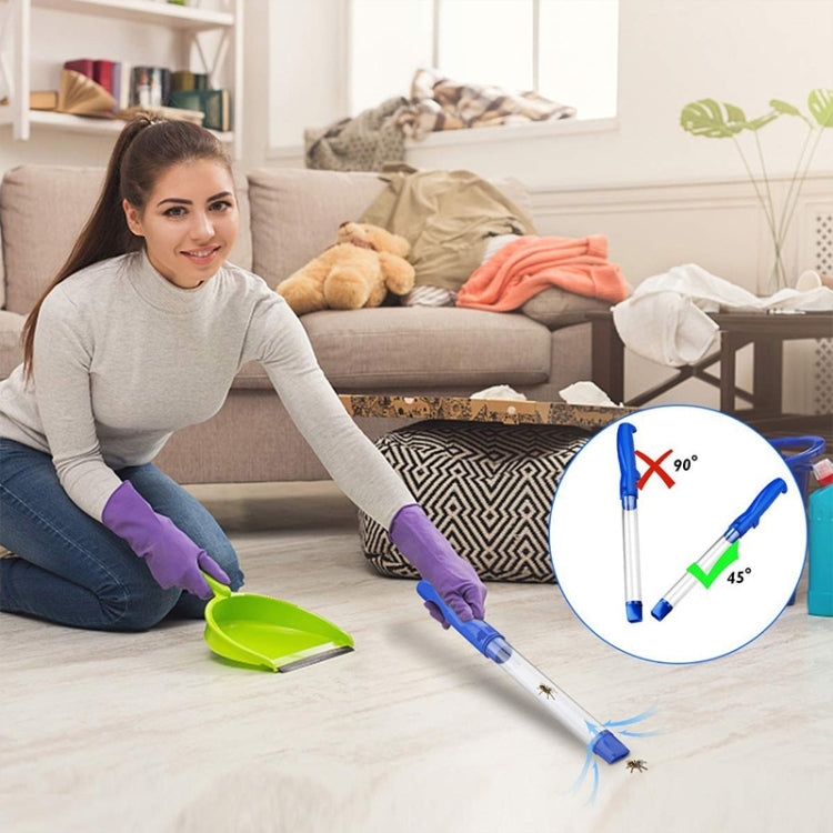SK818 USB Charging Insects Bugs Suction Traps Electric Pest Spider Catcher with LED Light, SK818 Blue