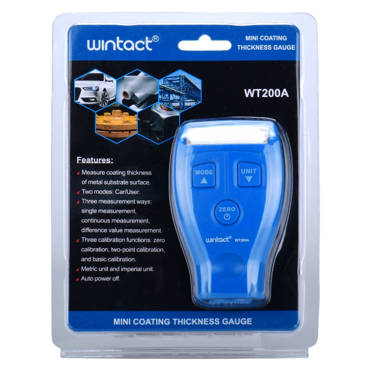 مقياس سمك طلاء الفيلم Wintact WT200، WT200